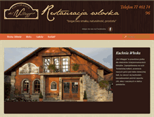 Tablet Screenshot of delvillaggio.pl